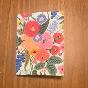 Floral Patterned Notebook